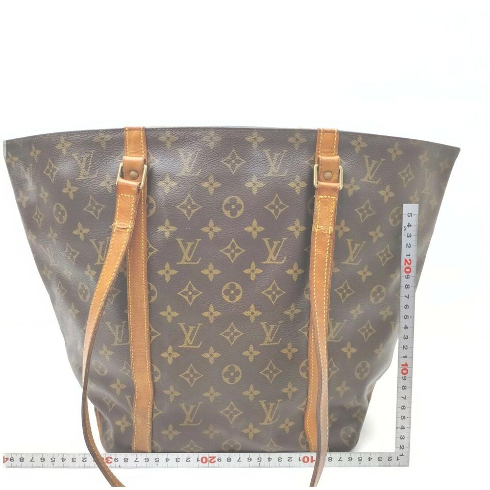 Louis Vuitton Monogram Sac Shopping Tote Bag 7LV712