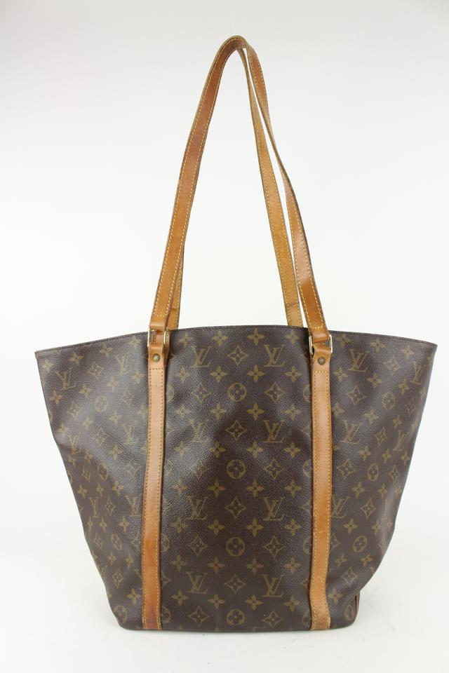 Louis Vuitton Monogram Sac Shopping Tote Bag 927lv52