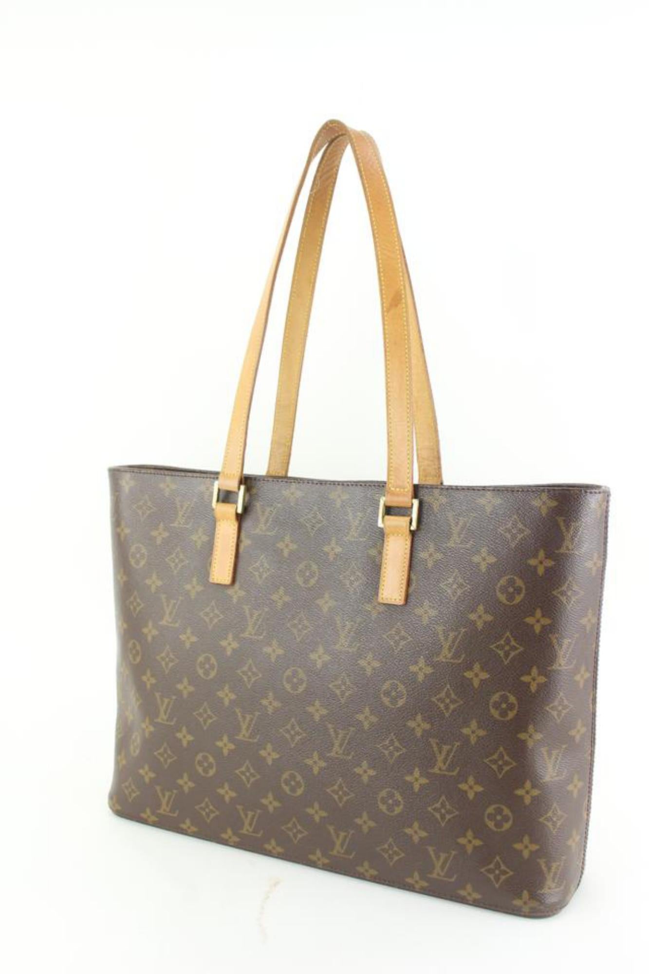 Louis Vuitton Monogram Luco Zip Shoulder Bag 37lk613s