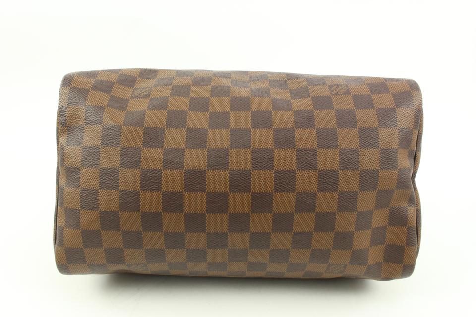 Louis Vuitton Damier Ebene Speedy 30 Boston 81lv225s