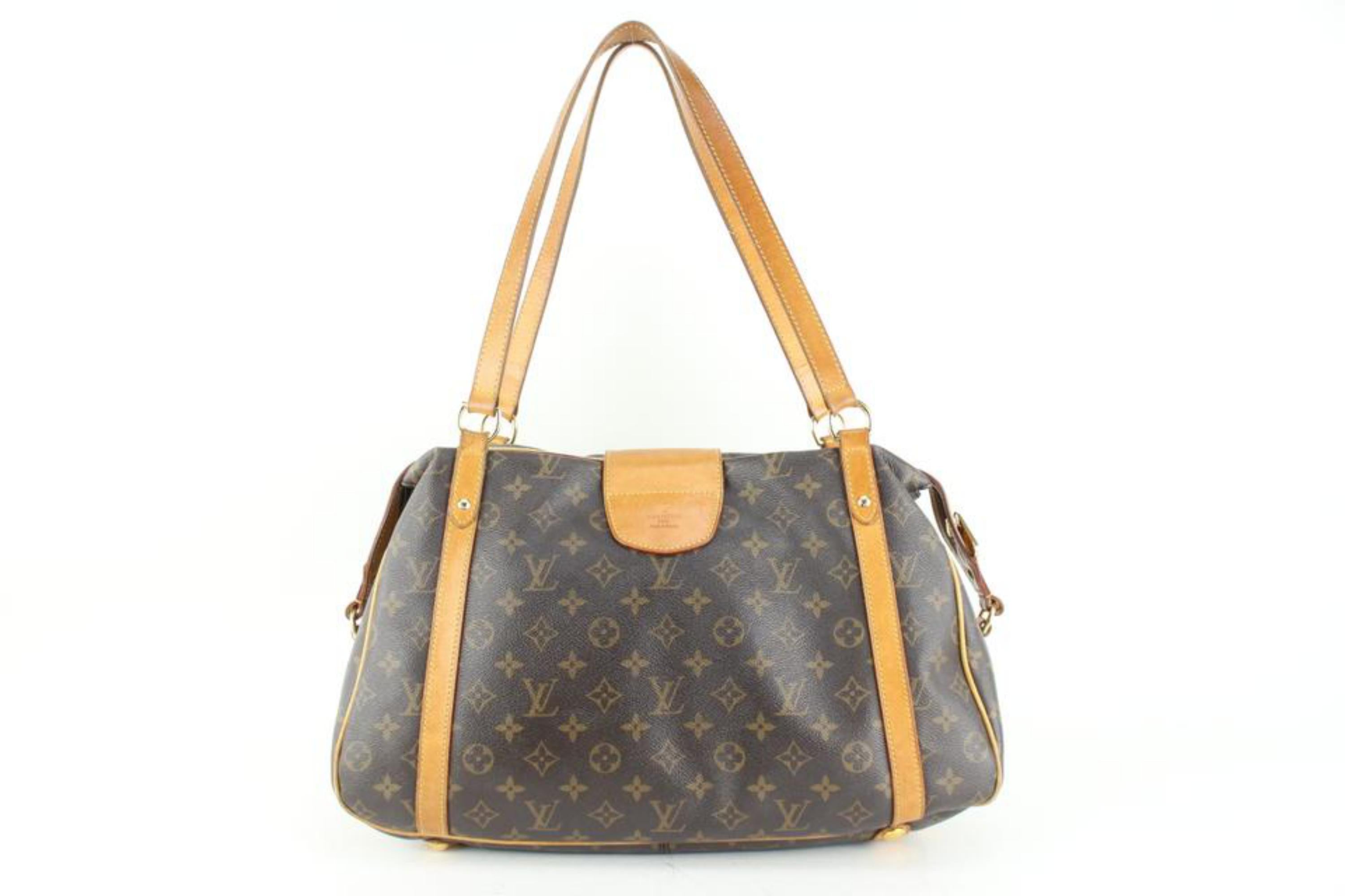 Louis Vuitton Monogram Stresa GM Bowler Shoulder Bag 71lz66s