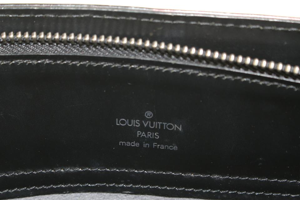 Louis Vuitton Black Epi Leather Gemeaux Tote Bag  913lv9