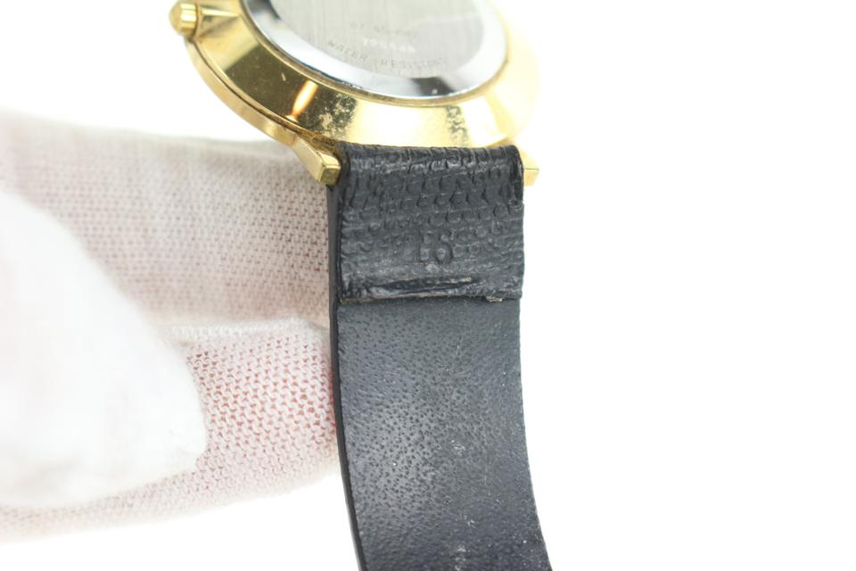 Movado Gold x Black 87-45-882 Museum 30mm Watch 99mov127