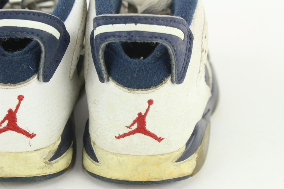 Nike 2012 Toddler 9C Wide Olympic Air Jordan Retro VI 6 384667-130