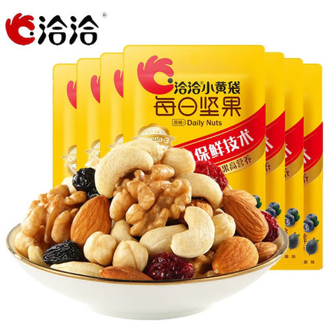 洽洽每日坚果小黄袋美国