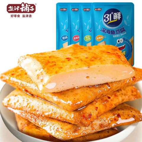 盐津铺子深海鱼豆腐美国