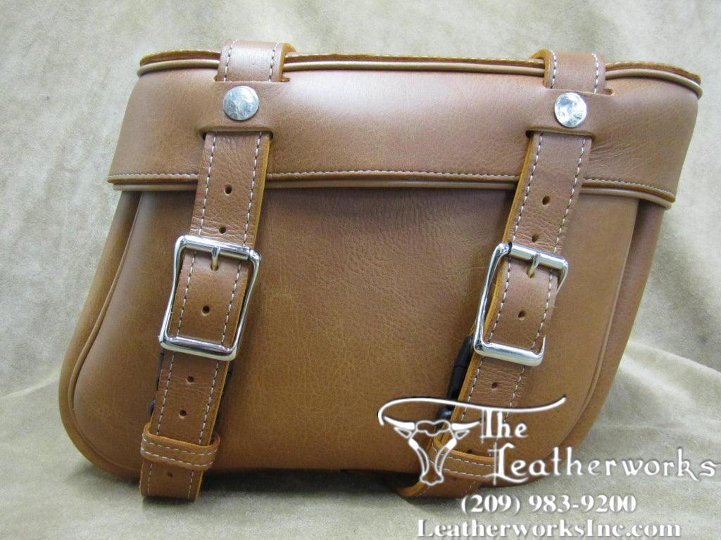  211 Indian Leather Saddlebags 