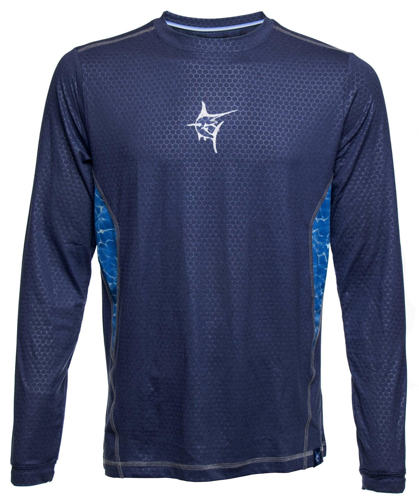 White Water XXX-Large Slate Blue TechnoFlex Breathable Long Sleeve Shirt