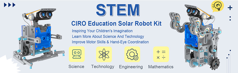 STEM Education Solar Robot Kit