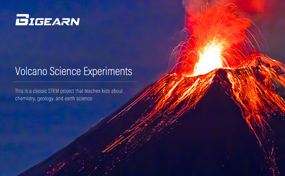 Volcanic Eruption And Lava Lab Science Experiments Kit Boys Girls And Teenagers 