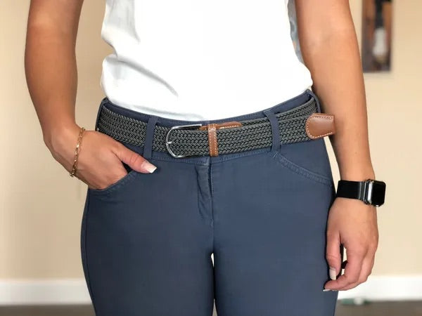 The Braided Elastic Stretched Belt