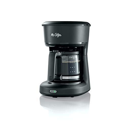 Mr. Coffee? 5-Cup Mini Brew Switch Coffee Maker, Black