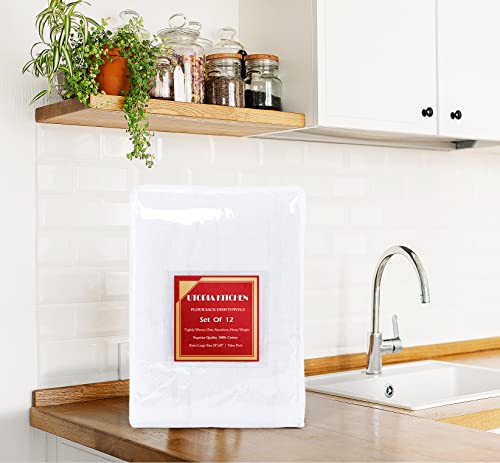 Utopia Kitchen [12 Pack Flour Sack Tea Towels, 28