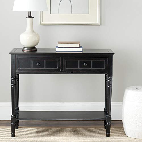 Safavieh American Homes Collection Samantha Dark Cherry 2-Drawer Console Table