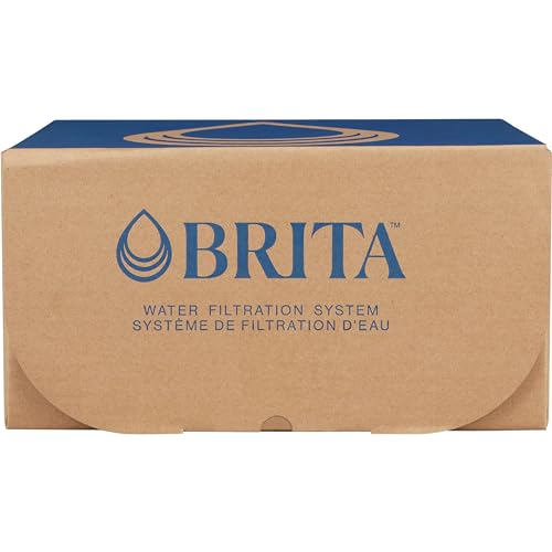 Brita Everyday Water Filter Pitcher, BPA-Free Water Pitcher, Replaces 1,800 Plastic Water Bottles a Year, Lasts Two Months or 40 Gallons, Includes 1 Filter, Kitchen Accessories, Large - 10-Cup