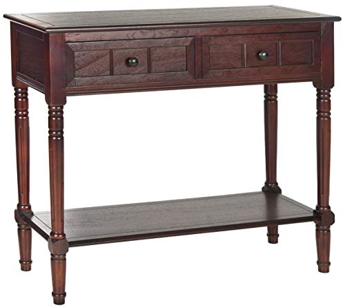 Safavieh American Homes Collection Samantha Dark Cherry 2-Drawer Console Table