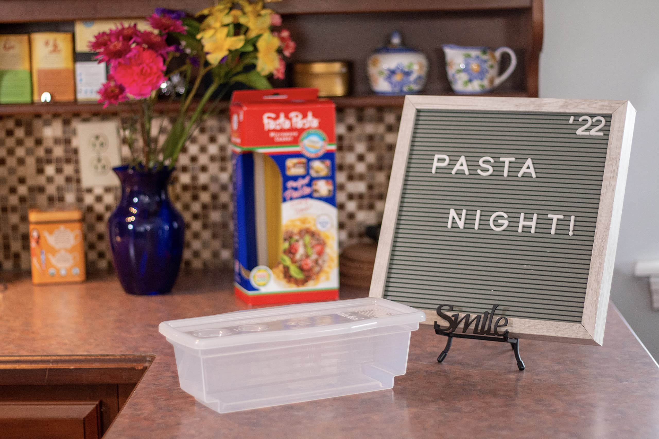 Microwave Pasta Cooker - The Original Fasta Pasta - No Mess, Sticking or Waiting For Boil