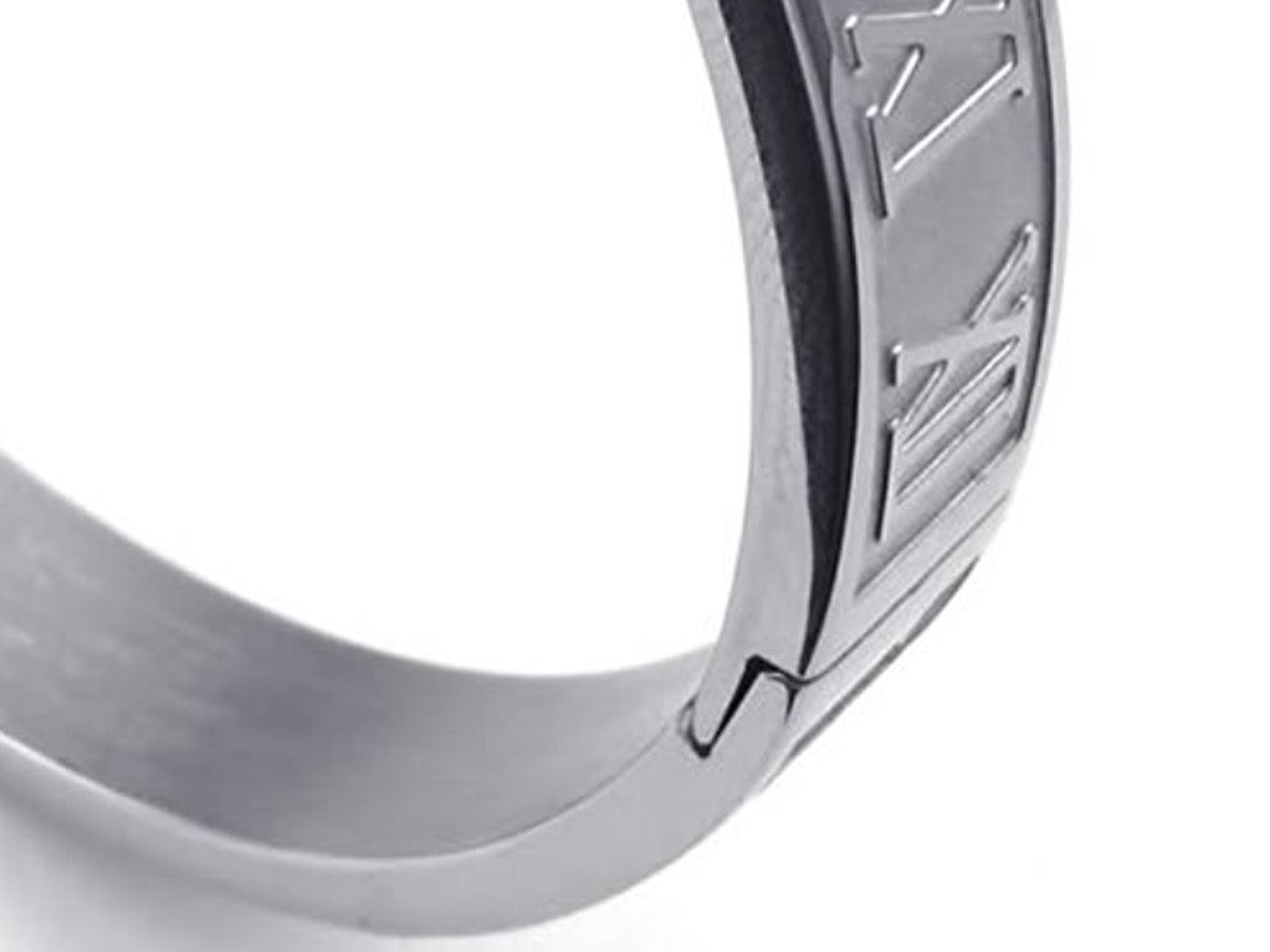 Roman Numeral Cuff Bracelet