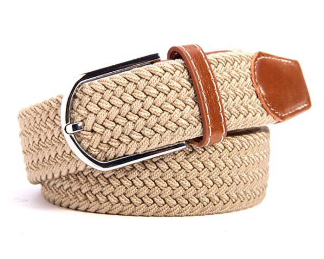 The Braided Elastic Stretched Belt