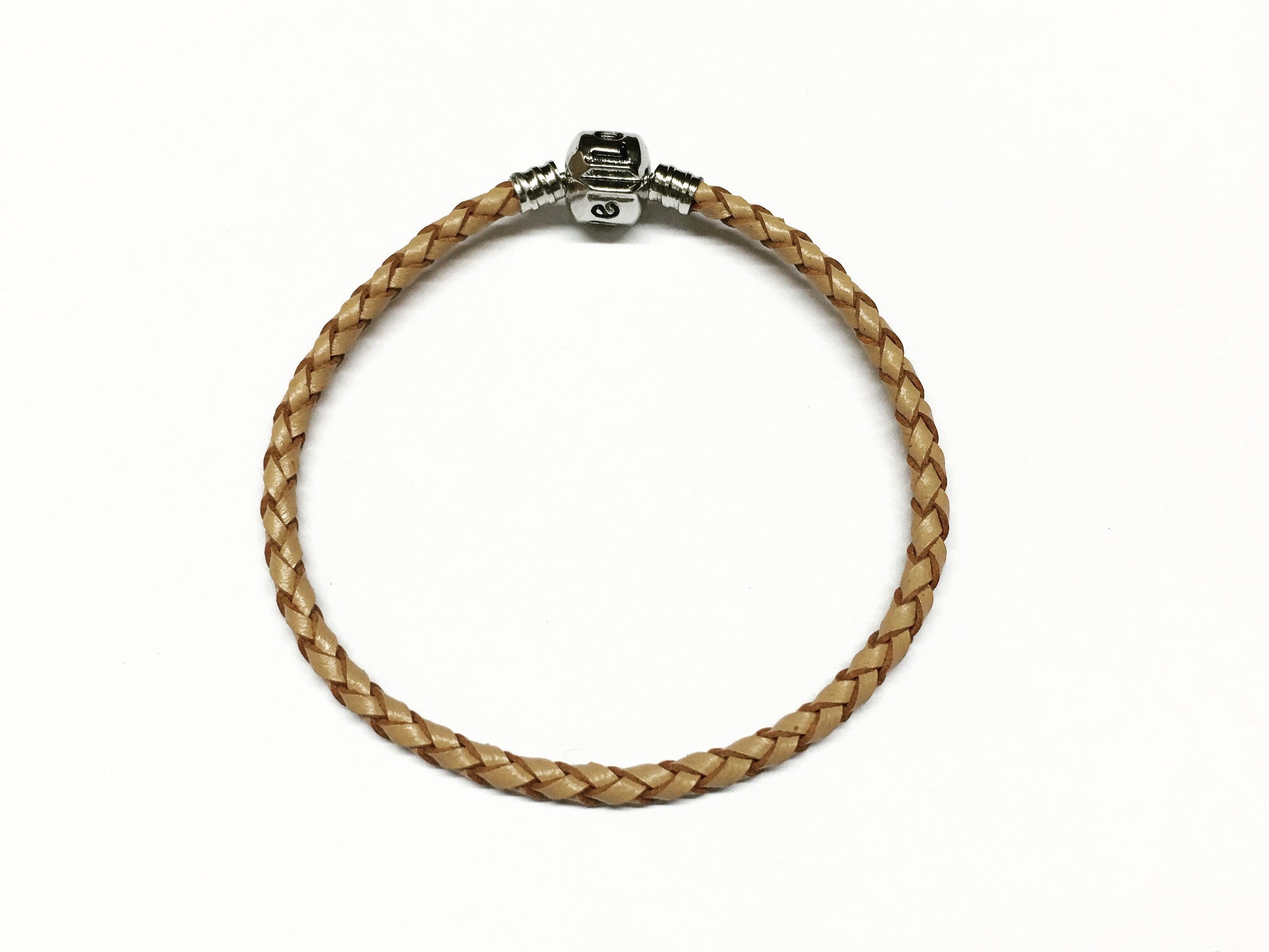 Equestrian Baided Leather Bracelet