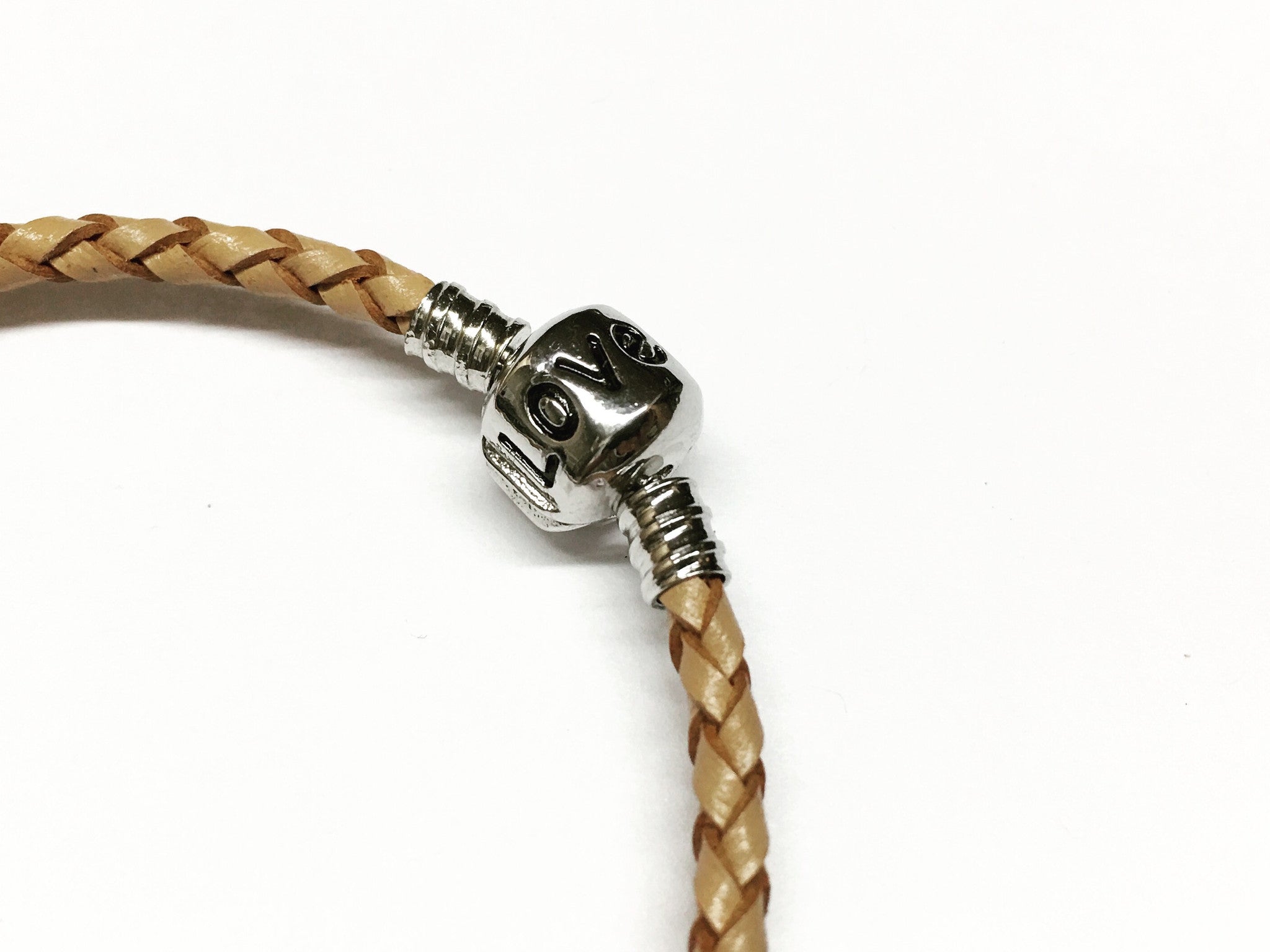 Equestrian Baided Leather Bracelet