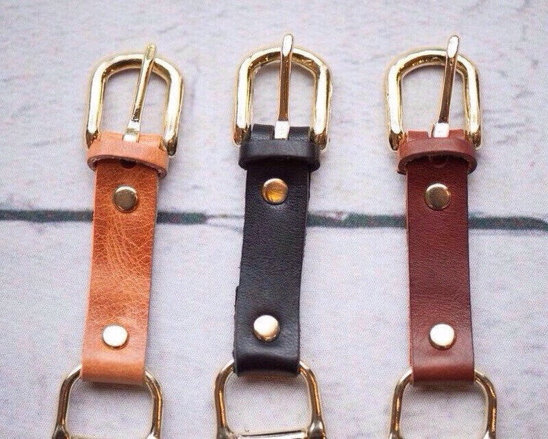 Leather Bit Horse Bracelet for Men