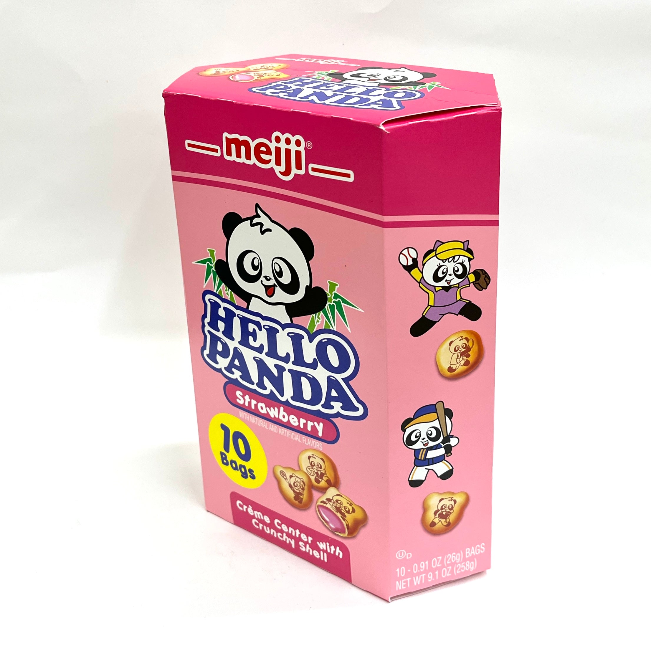 [Meiji] Hello Panda Snack Strawberry Flavor / ??? ?? ?? ?? ?? ? (10bags)