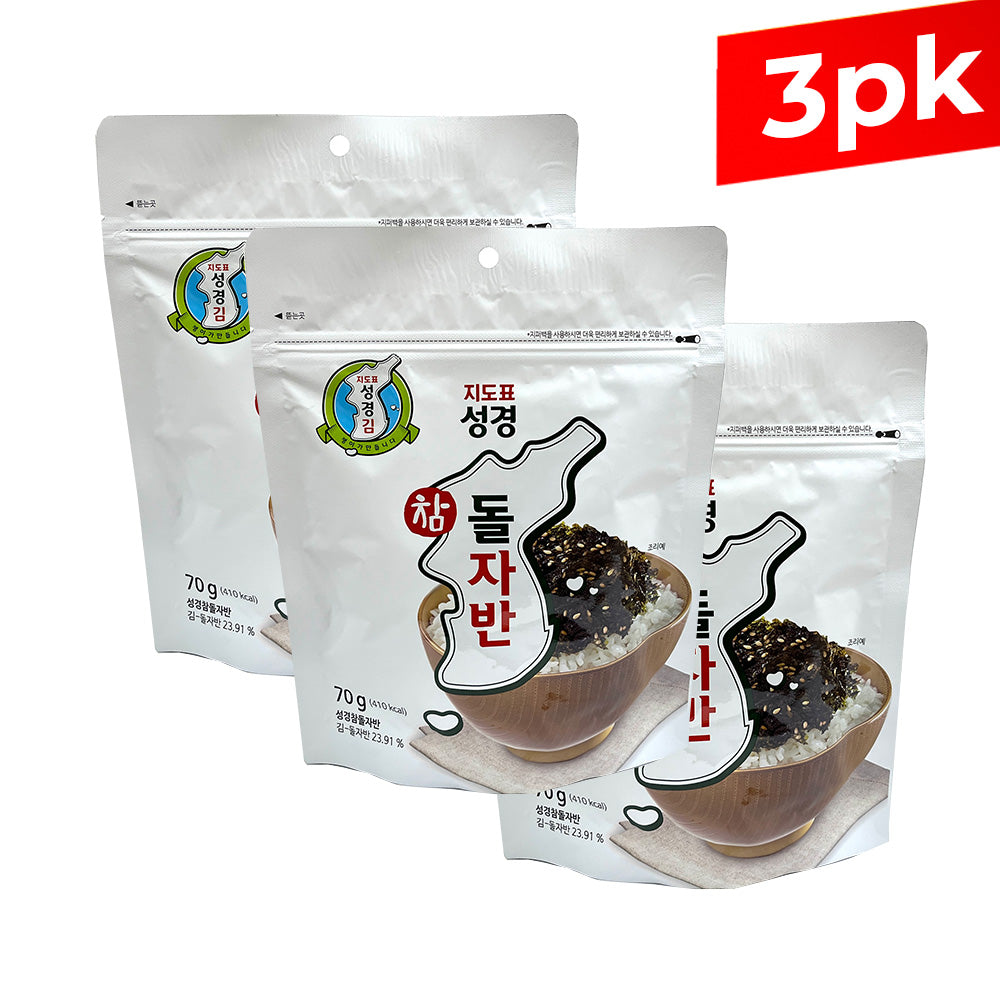 [SK] Seasoned & Salted Dried Seaweed / ?? ??? (70g x 3pk)