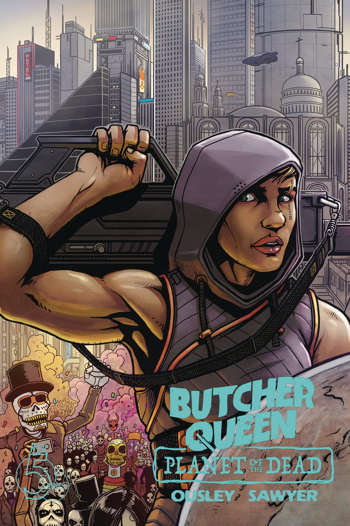 BUTCHER QUEEN PLANET OF THE DEAD #1 CVR A BEN SAWYER 2020