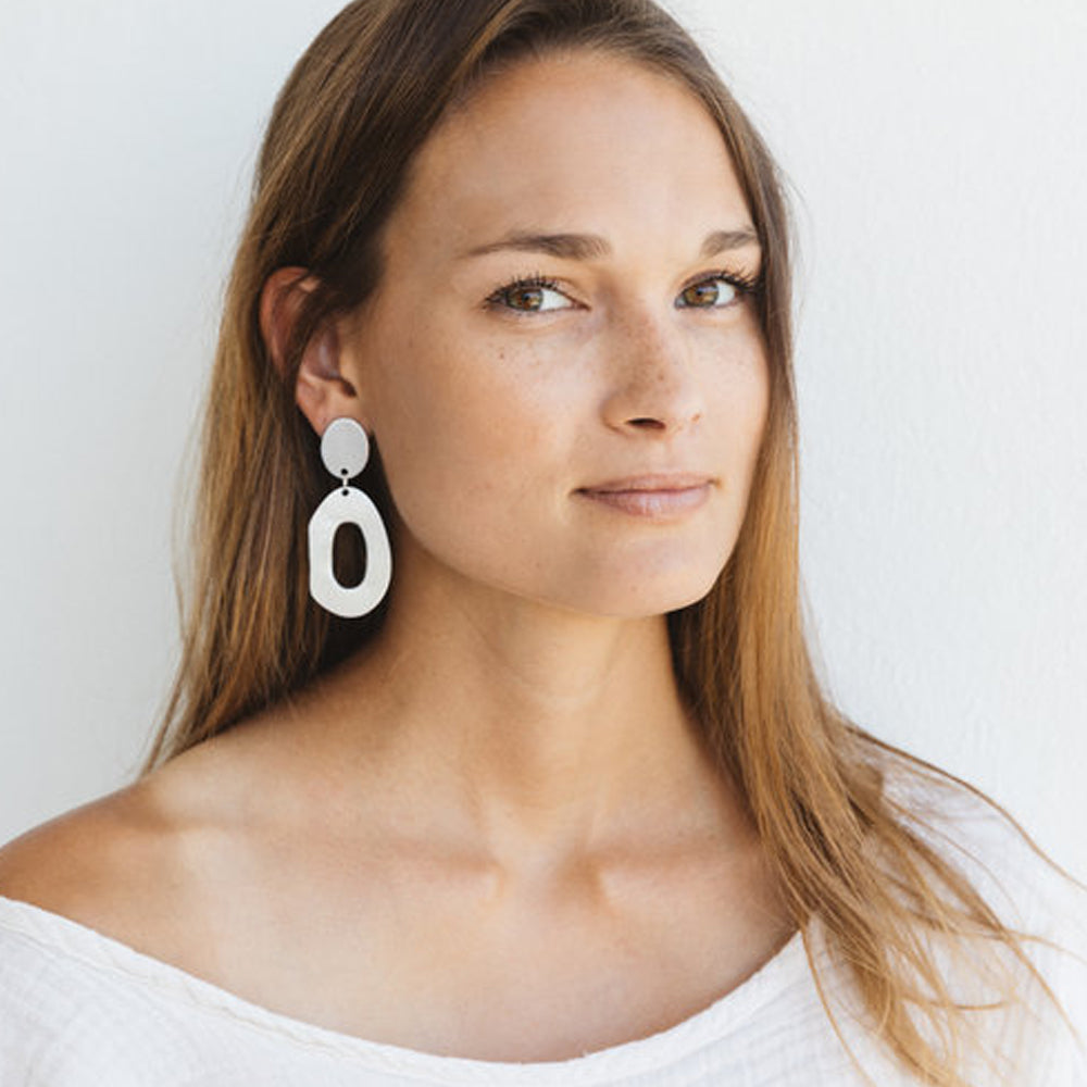 Alexa Aluminum Drop Earring