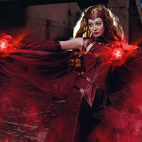 Hallowitch Costumes Scarlet Witch Wig Costume Women's 6 Hallowitch Costumes Scarlet Witch Wig Costume Women's -Hallowitch Costumes Sales Shop