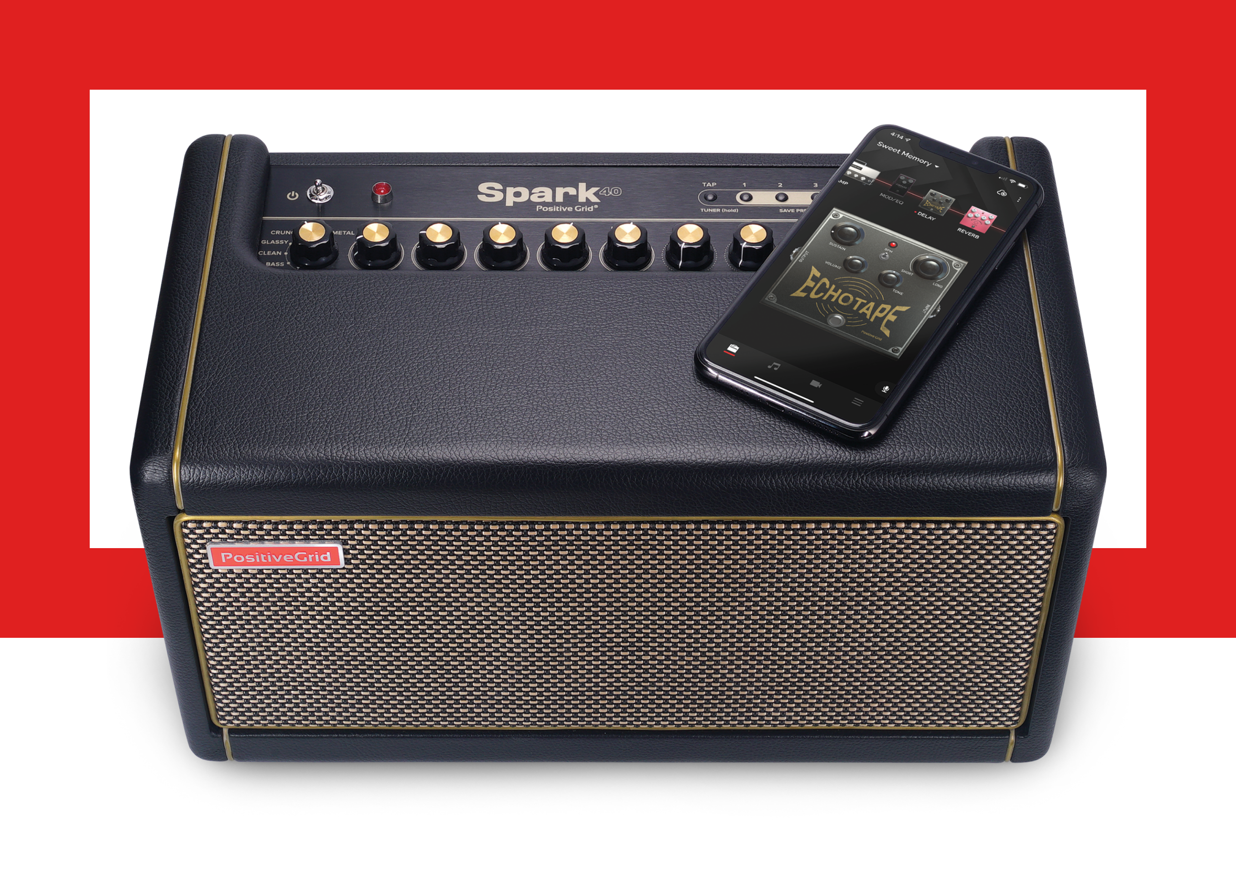 Positive Grid Spark 40 フットペダル付き(AIRSTEP) Spark 40 Positive Grid Spark 40 フットペダル付き(AIRSTEP) Spark 40