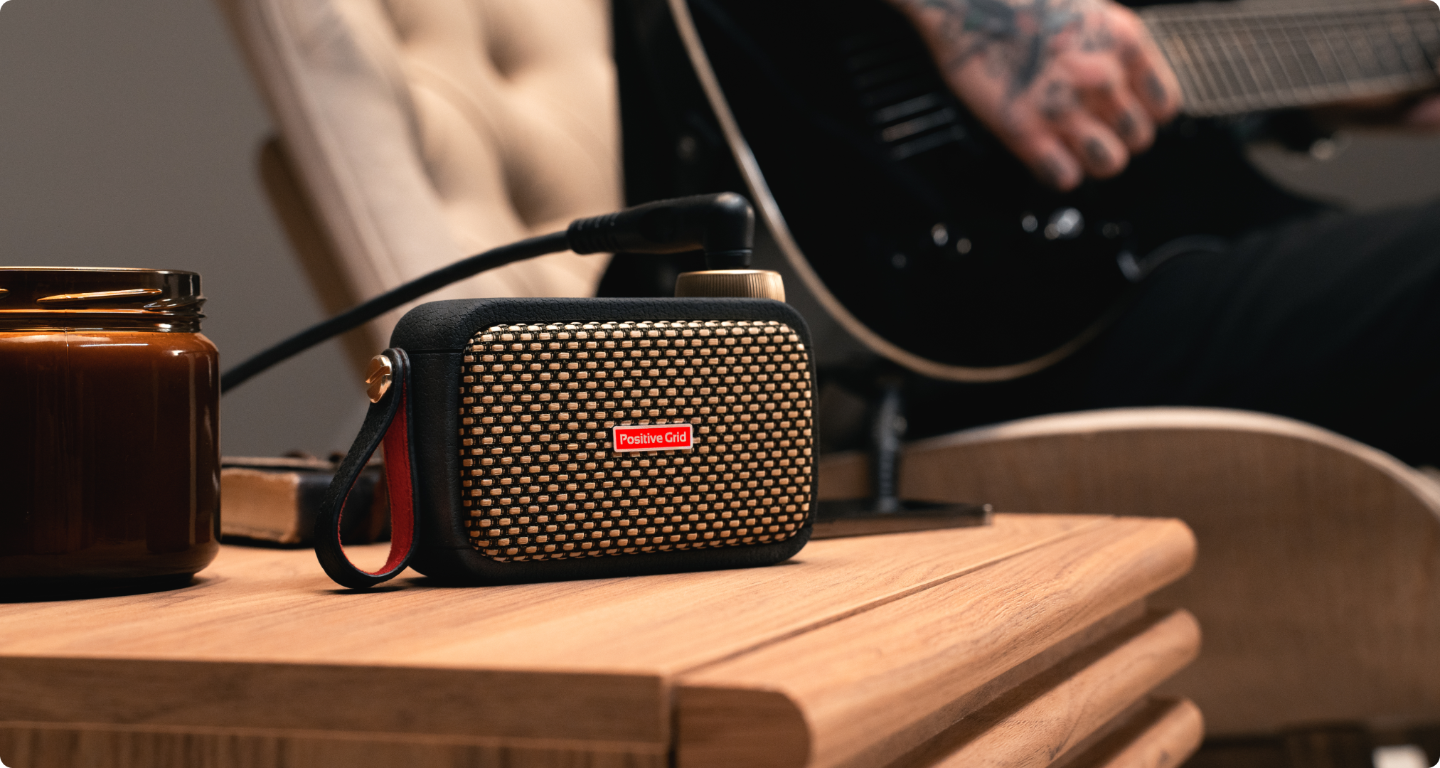 Electric guitar to bluetooth shop speaker