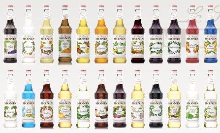 Monin Premium Flavored Syrups