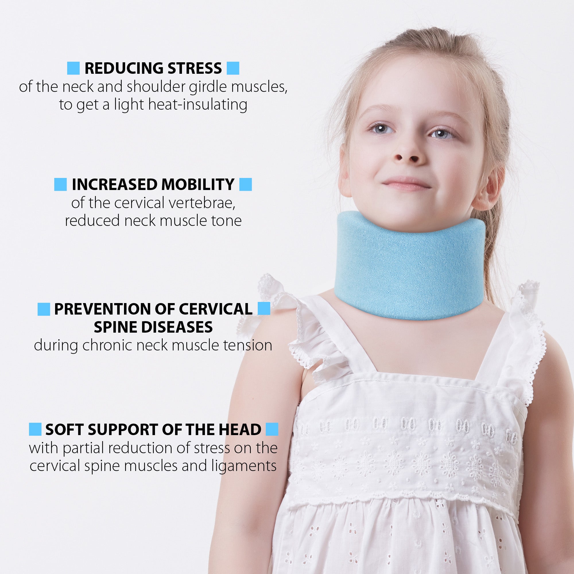 Pediatric Cervical Collar/Kids Neck Support Brace / ACJS03