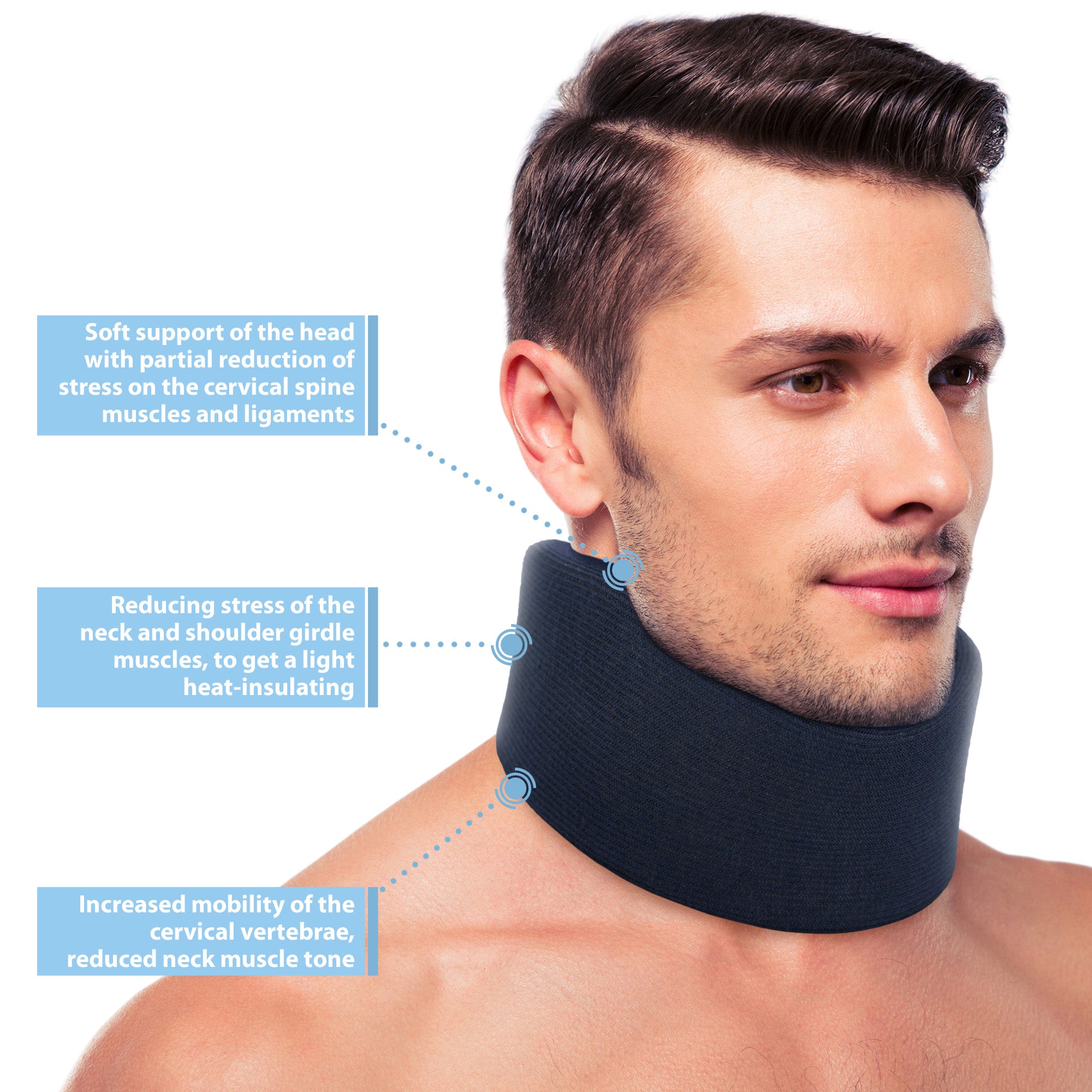 Ergonomic Cervical Collar/Neck Support Brace / ACNS03