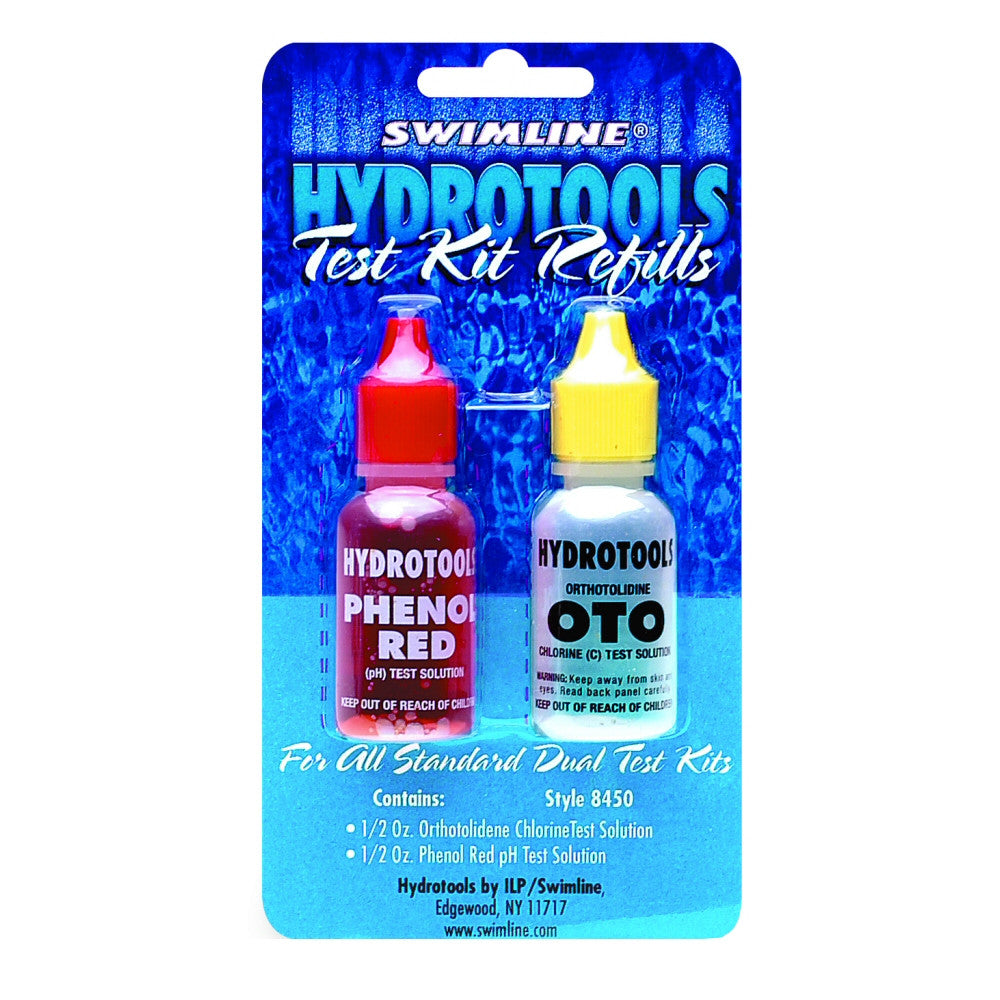  Model 8450 Replacement OTO Chlorine Test and Phenol Red Solutions in 1/2 Ounce Bottle 