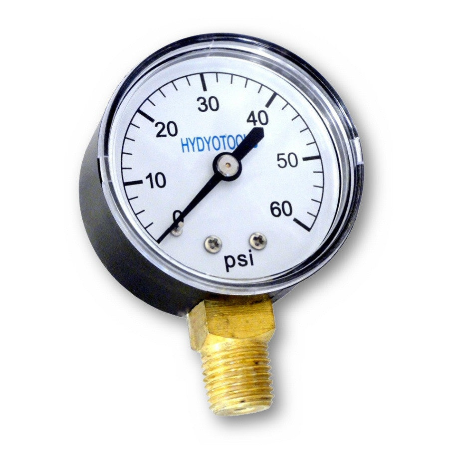  Model 8960 Bottom Mount Pressure Gauge 0-60 PSI Range 