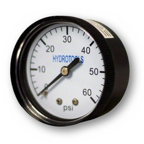  Model 8961 Rear Mount Pressure Gauge 0-60 PSI Range 