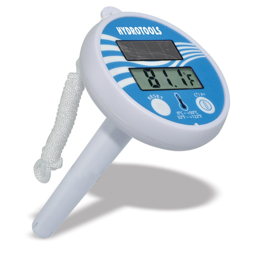  Solar Powered Digital Floating Swimming Pool Thermometer 