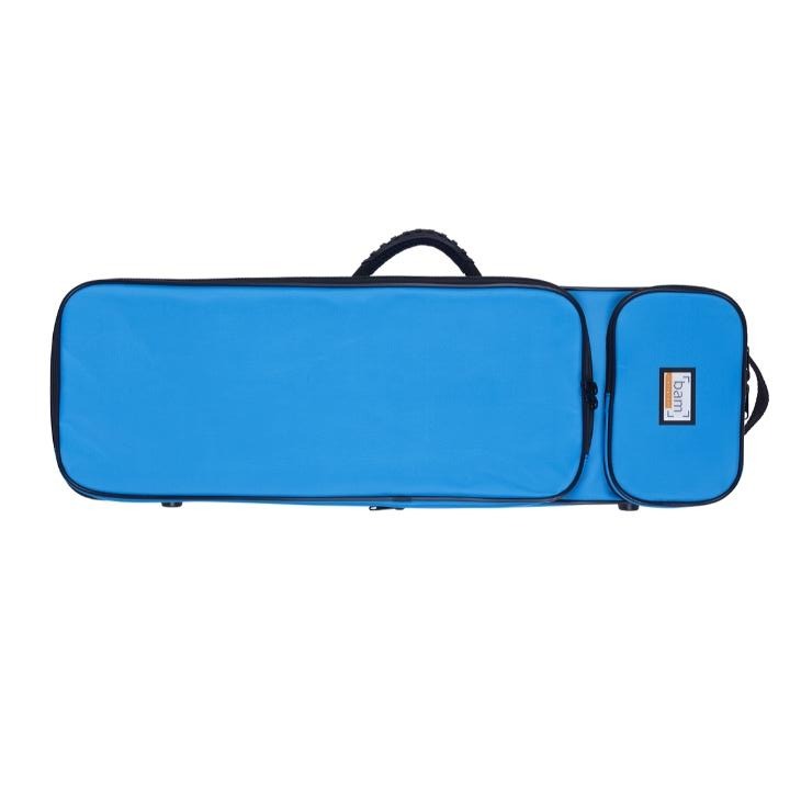 Bam Youngster 3/4-1/2 Oblong Violin Case Blue