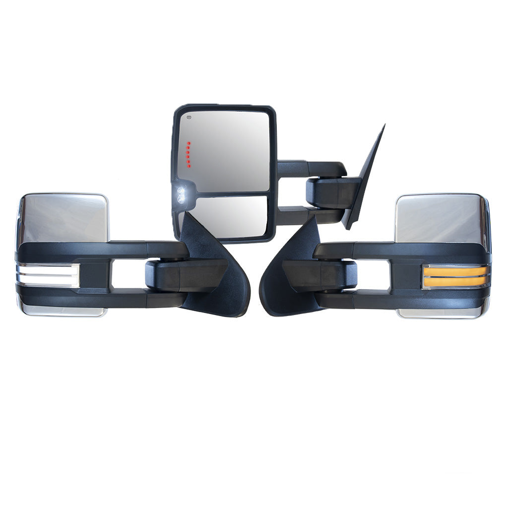 GM Style Dodge Ram 2500/3500 Tow Mirrors (1994-2002) - Style 2