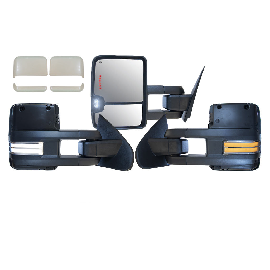 GM Style Dodge Ram 2500/3500 Tow Mirrors (1994-2002) - Style 2