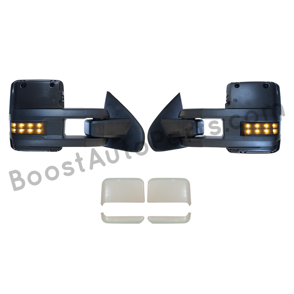 GM Style Dodge Ram 2500/3500 Tow Mirrors (1994-2002) - Style 2