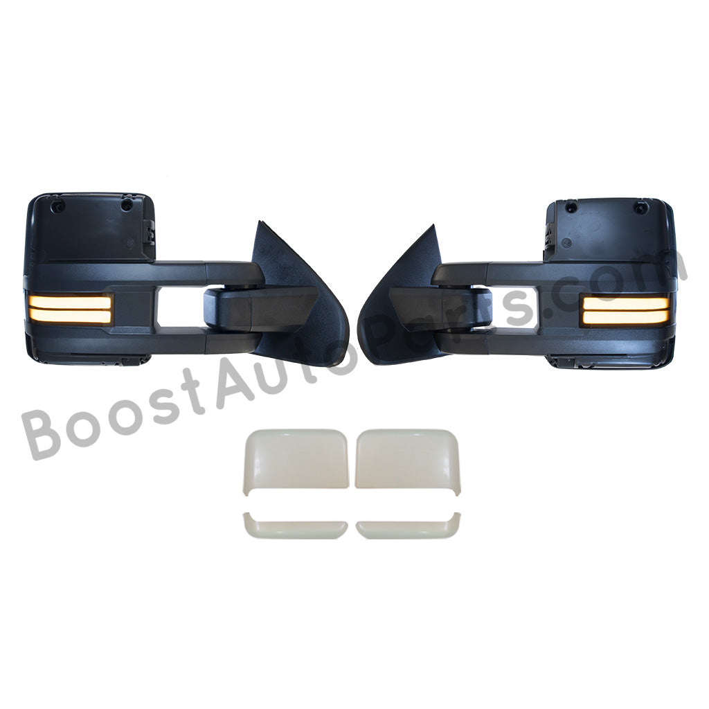 GM Style Dodge Ram 2500/3500 Tow Mirrors (1994-2002) - Style 2