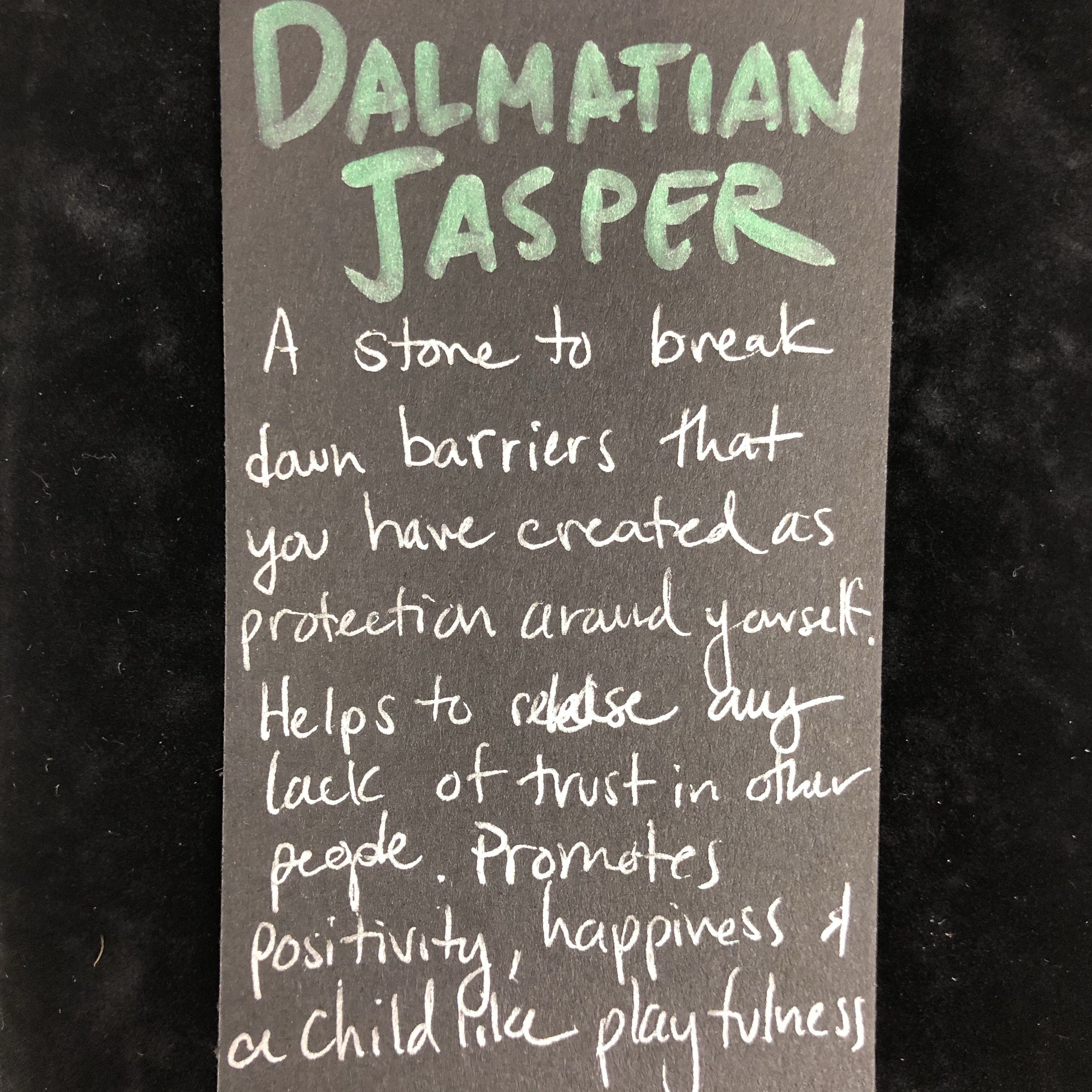 Dalmatian Jasper Tumbles