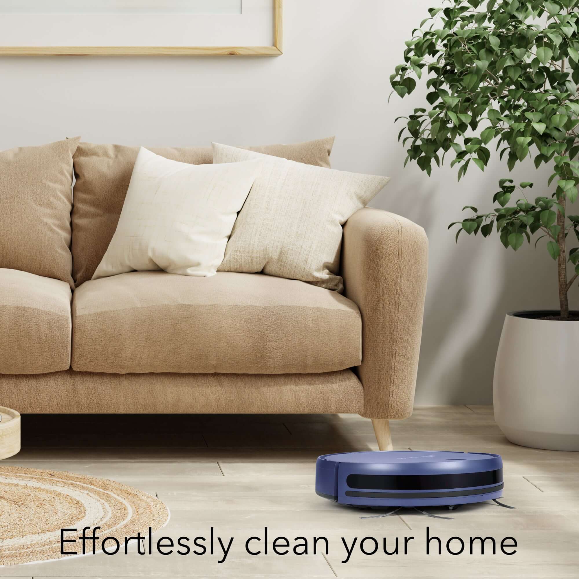 Dartwood Smart Robot Vacuum Cleaner | Mopping Function & Wi-Fi Control