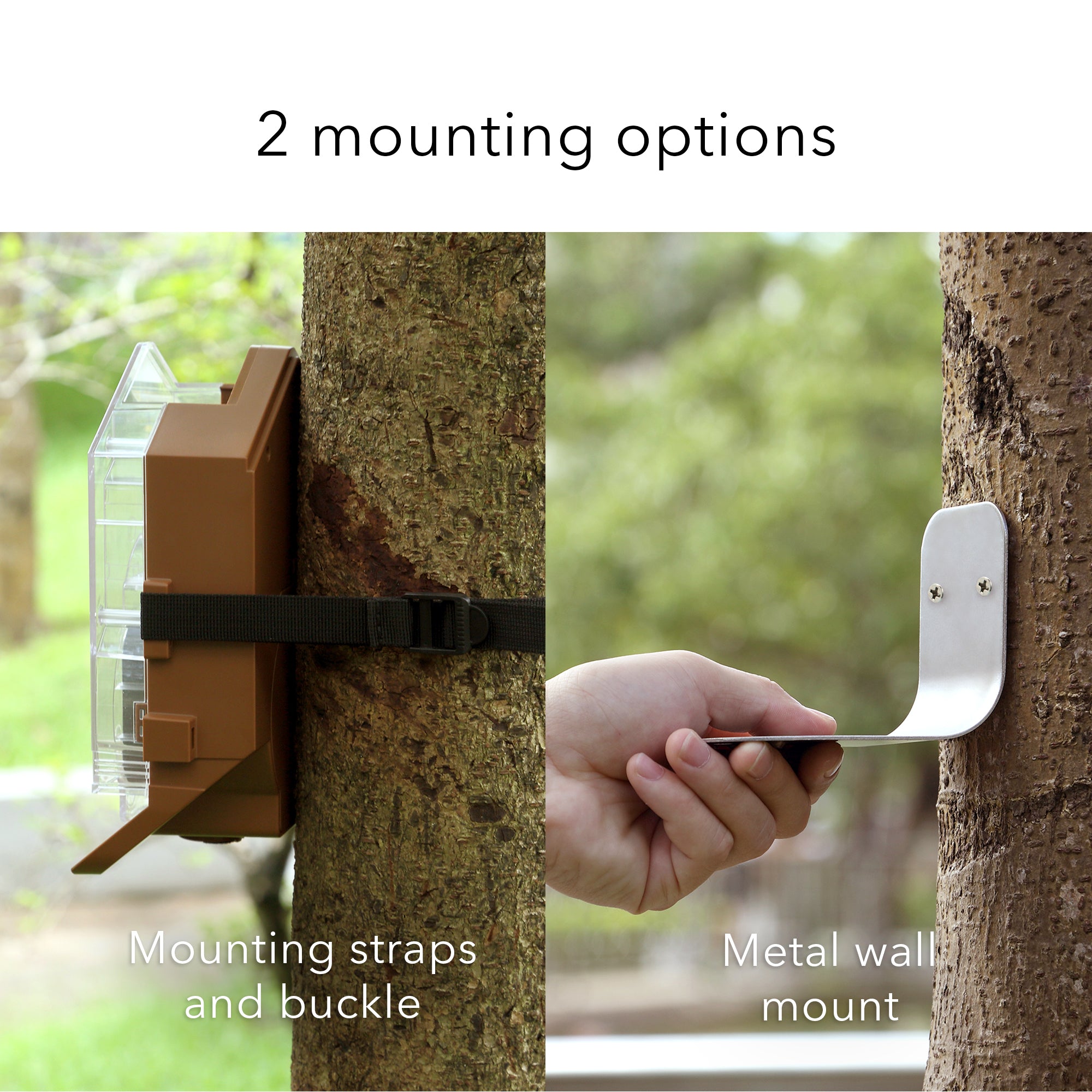 Ring Stick Up Cam (Battery) + Wasserstein Bird Feeder Camera Case Bundle