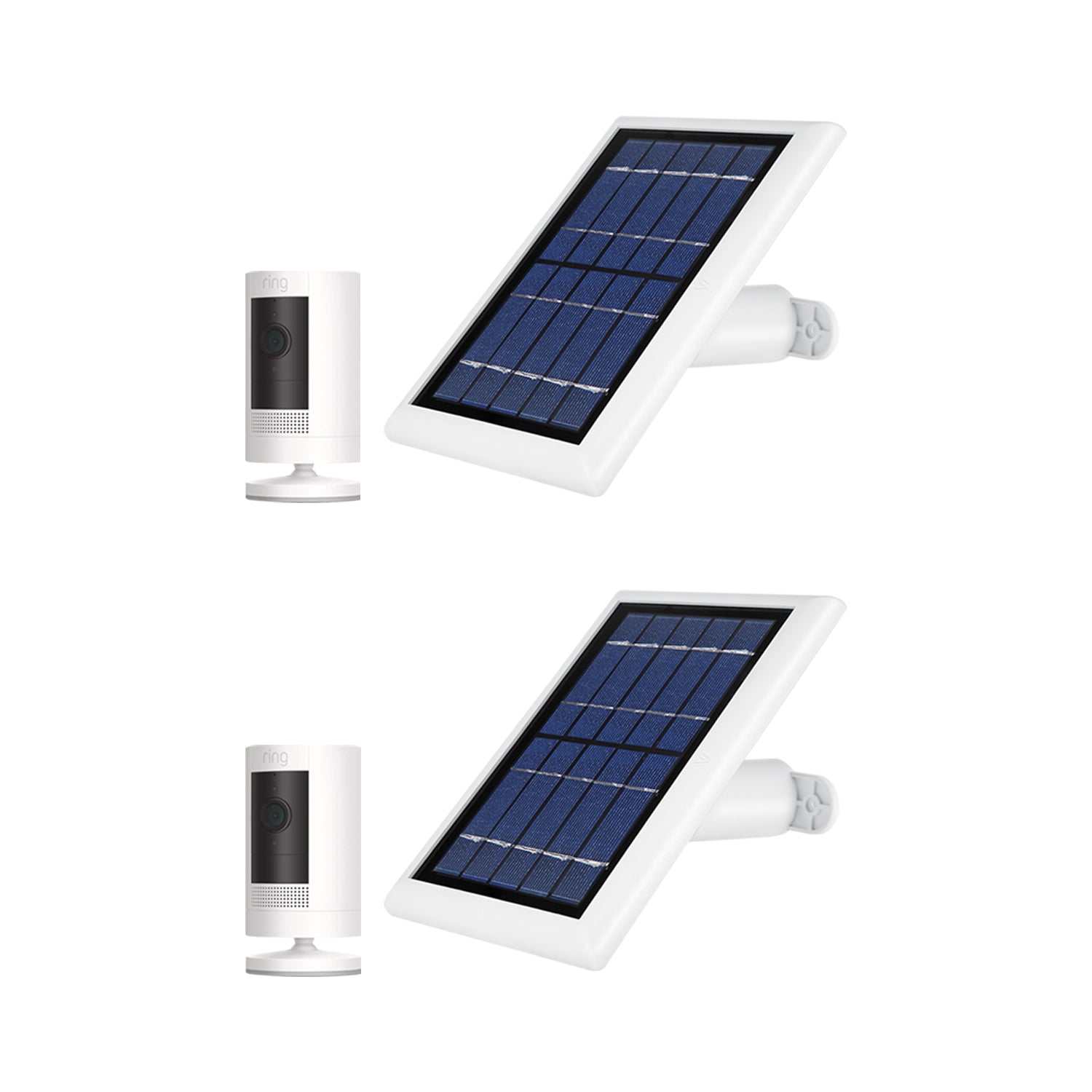 Ring Stick Up Cam Battery + Solar Panel Bundle | Brand New