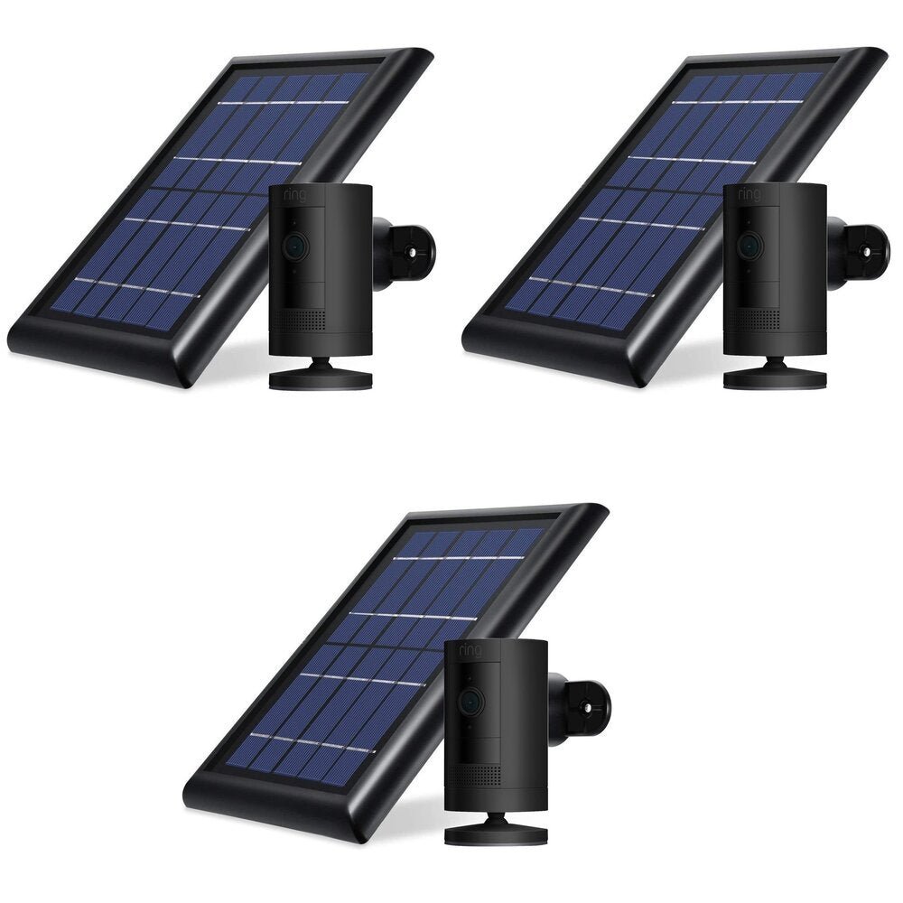 Ring Stick Up Cam Battery + Solar Panel Bundle | Brand New